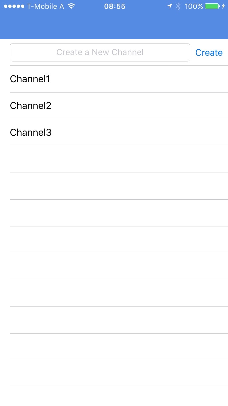 Dummy channels