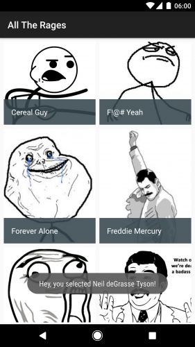 You selected Neil deGrasse Tyson!