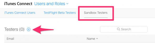 auto-renewable subscriptions itc-add-test-user