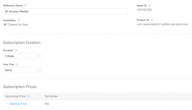 auto-renewable subscriptions itc-setup-first-sub