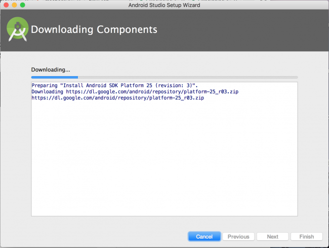 downloading components