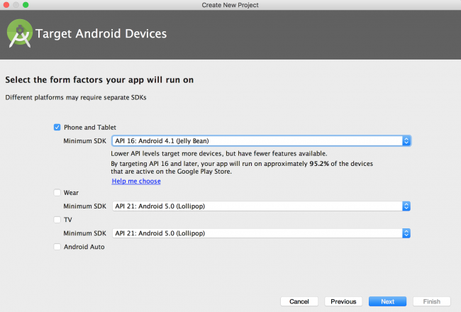 target android devices