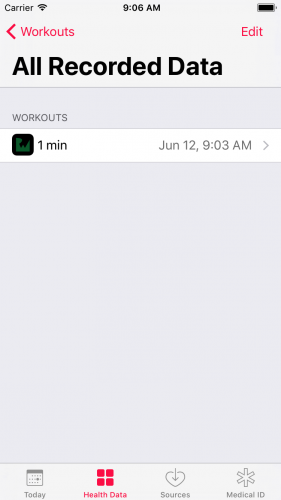HealthKit tutorial