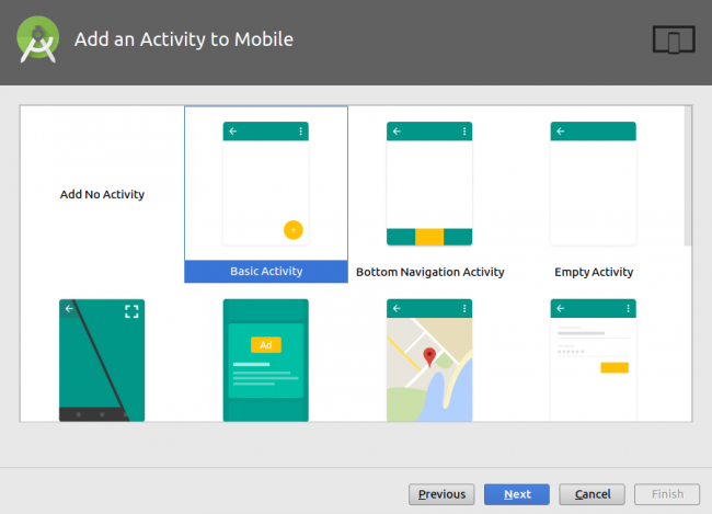 Add an Activity to Mobile