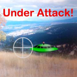 Create a simple augmented reality game where you can blast some aliens! Create a simple augmented reality game where you can blast some aliens!