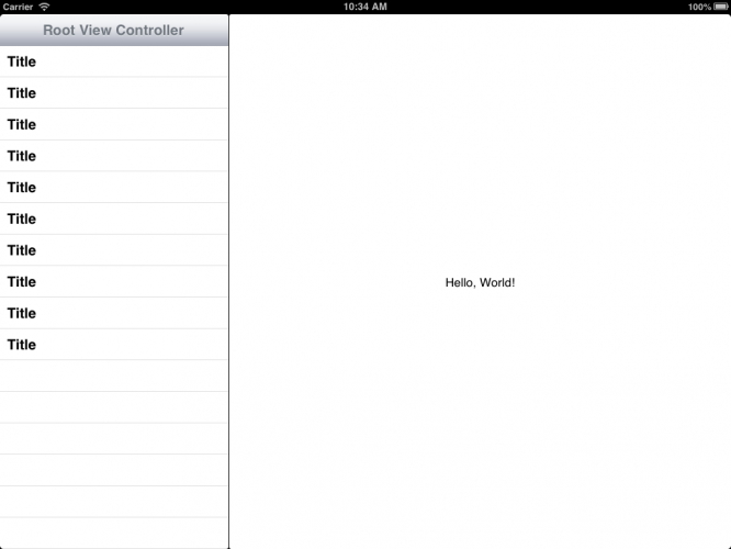 iPad for iPhone Developers 101 in iOS 6: UISplitView Tutorial | Kodeco