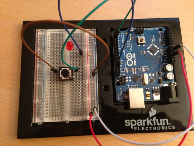 Breadboard setup