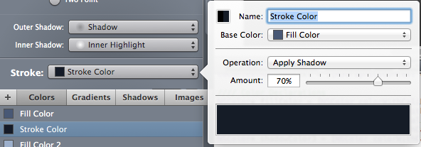 stroke color in PaintCode