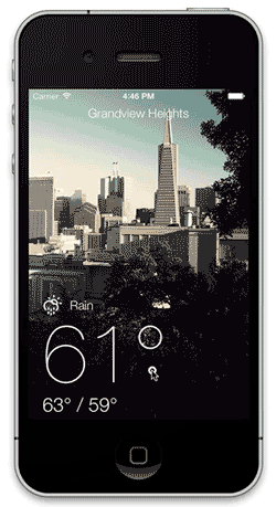 Finished Weather App