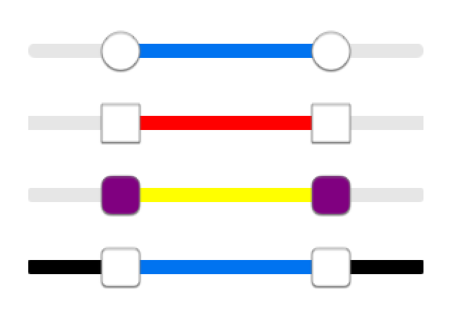 Learn how to make a custom control like a slider that has two thumbs