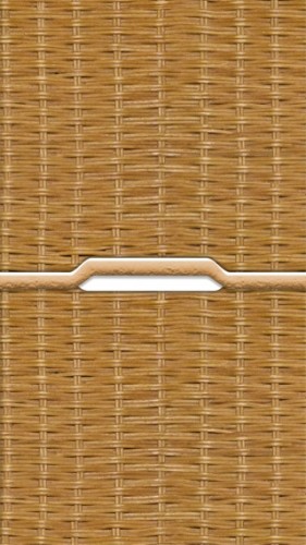 Align the top and bottom parts of the basket.