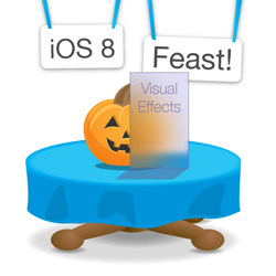 Learn how to blur views and add vibrant text in iOS 8!