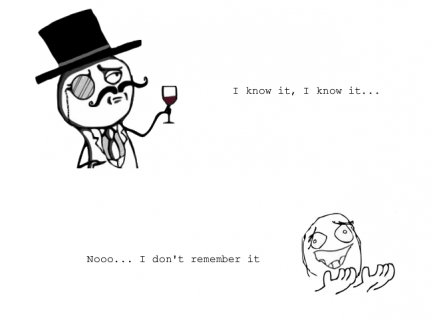 I know it