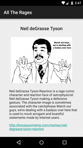 Yay! Actual details on Neil deGrasse Tyson