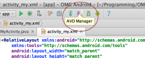 avd manager play store