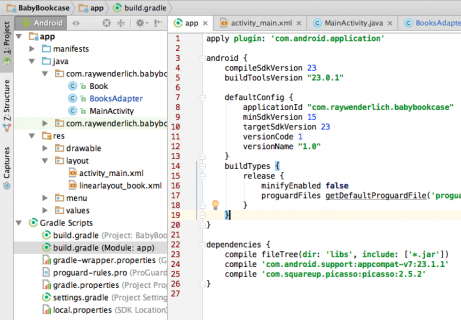 Picasso Gradle Installation