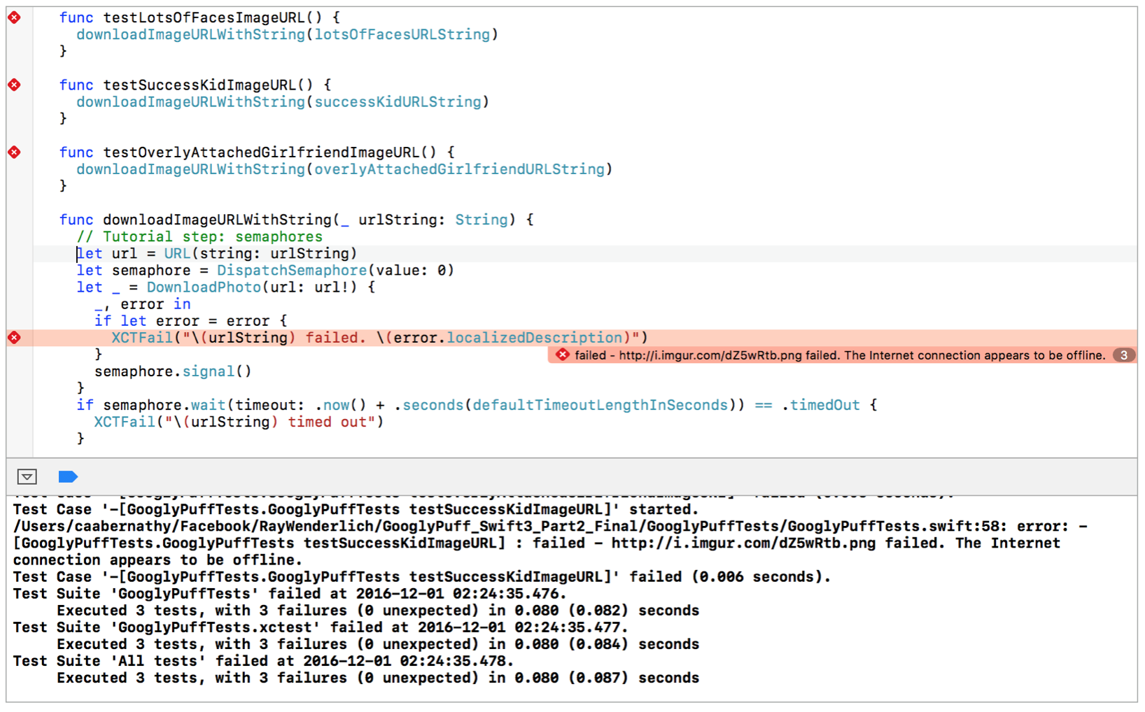 Grand Central Dispatch Tutorial for Swift 3: Part 2/2