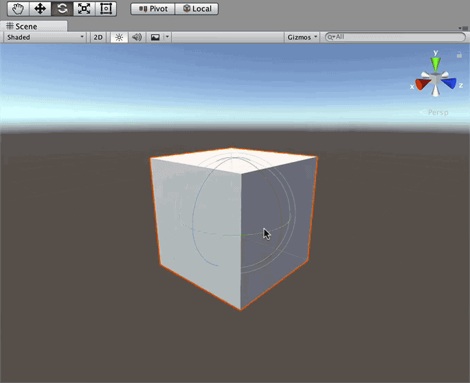 Rotation of a GameObject