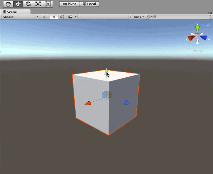 Transform a GameObject