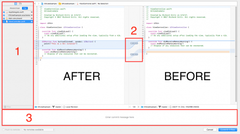 Annotated Commit Pane