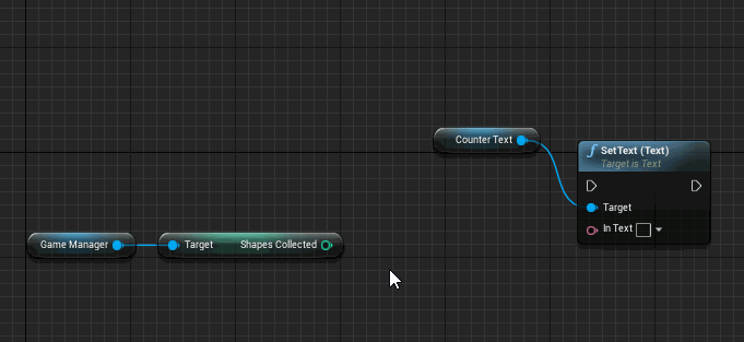 Creation of connection and automatic inclusion of cast node.