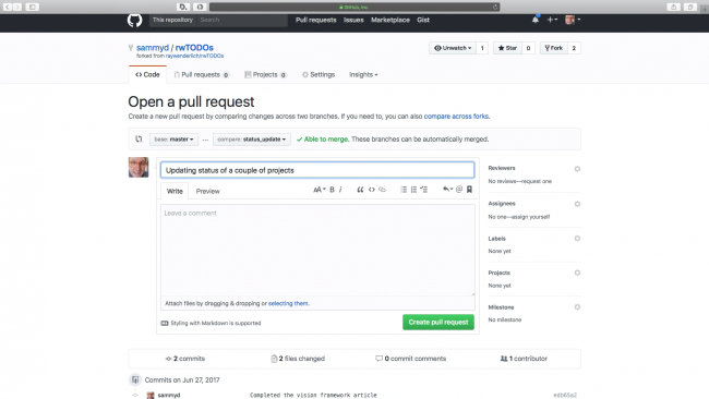 Pull Requests