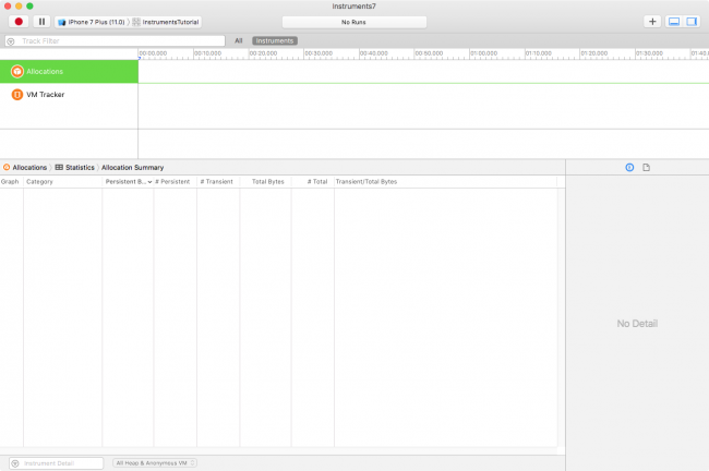 Xcode instruments tutorial
