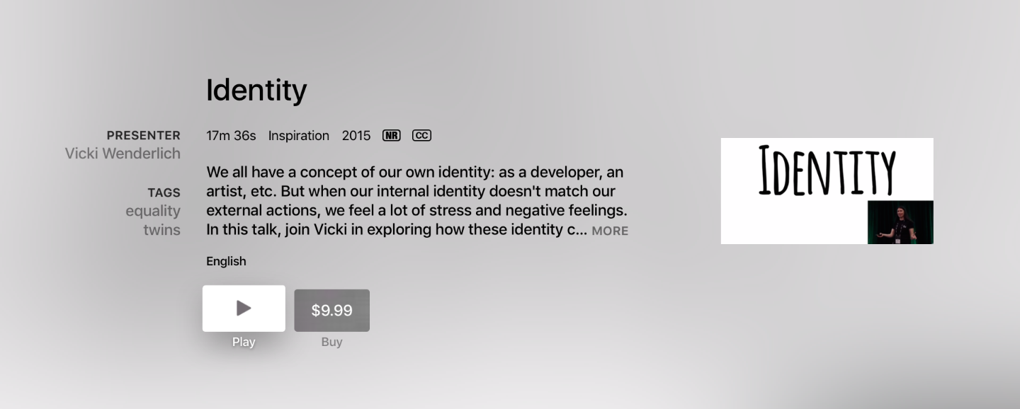 tvOS Tutorial: Using TVML Templates | Kodeco