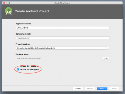android development with kotlin