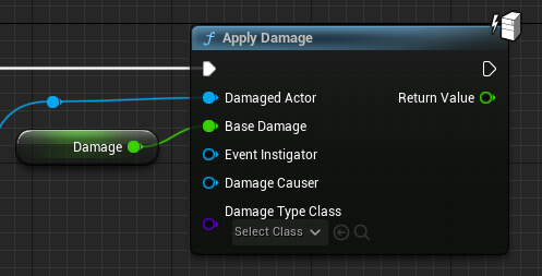 Selecting how much damage should be dealt to the other character.