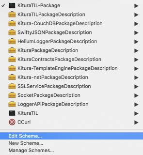 Kitura tutorial edit scheme