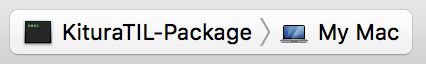 Kitura tutorial select My Mac