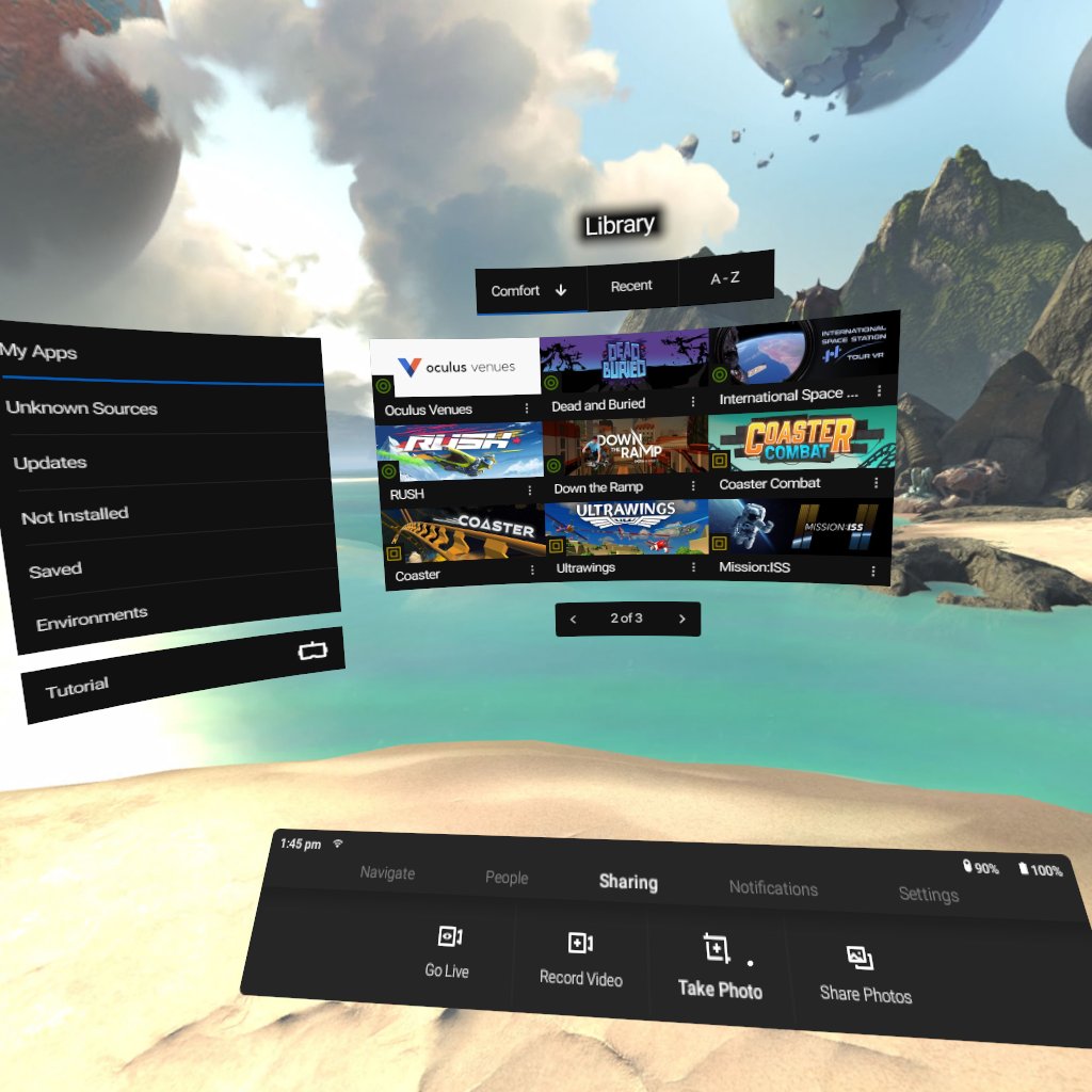 Oculus go apps