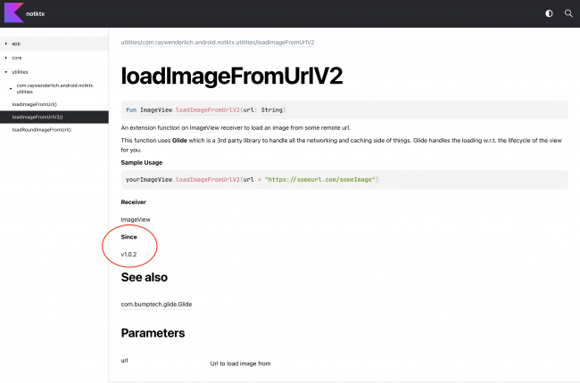 Dokka loadImageFromUrlV2 function page