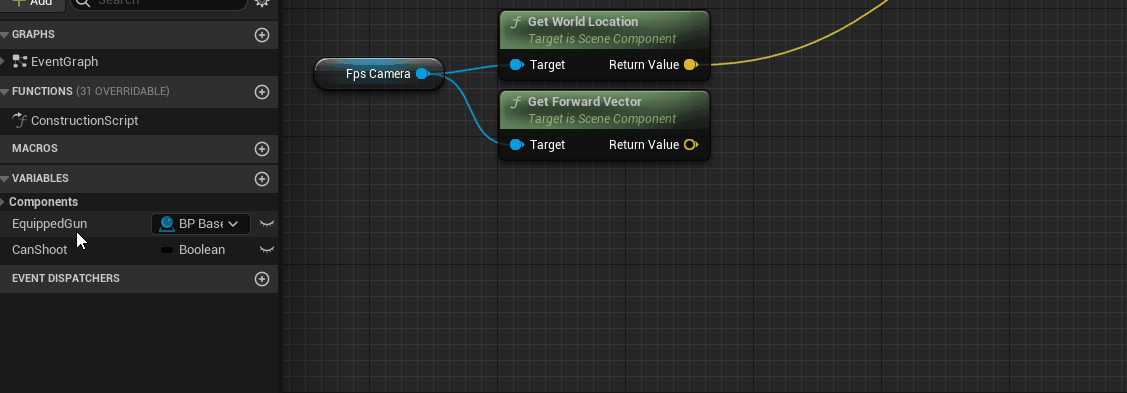 Creating and connecting nodes